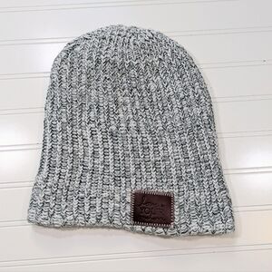 Love Your Melon Gray Cotton Winter Hat